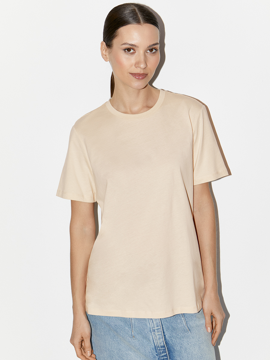 OmT_D1202 Футболка женская прямая, CO