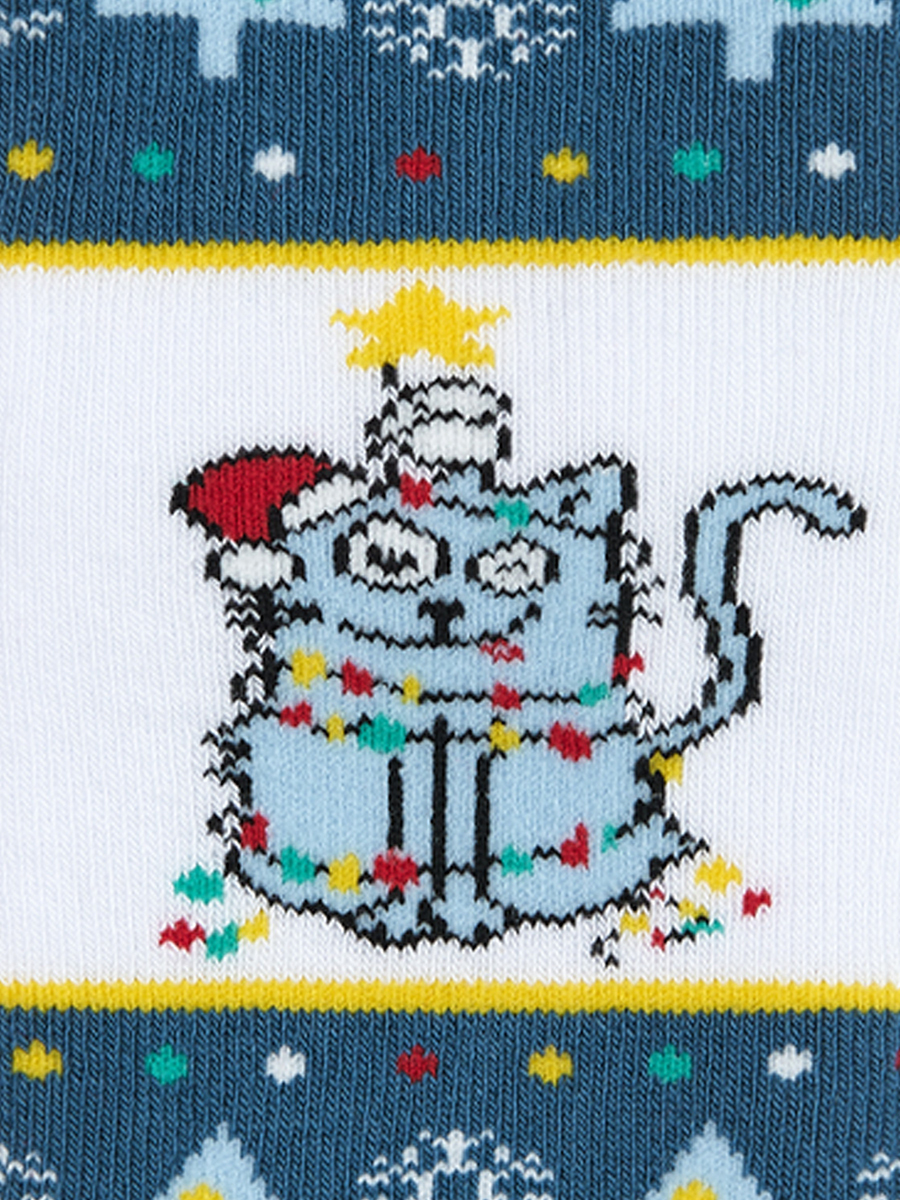 OMSA kids   Calzino 21N63 плюш (Кот, Заяц, Собака)