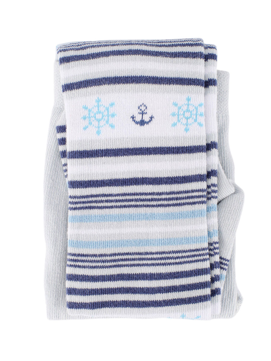 OMSA kids Collant 13P65-1 с рисунком (штурвал-полоски)
