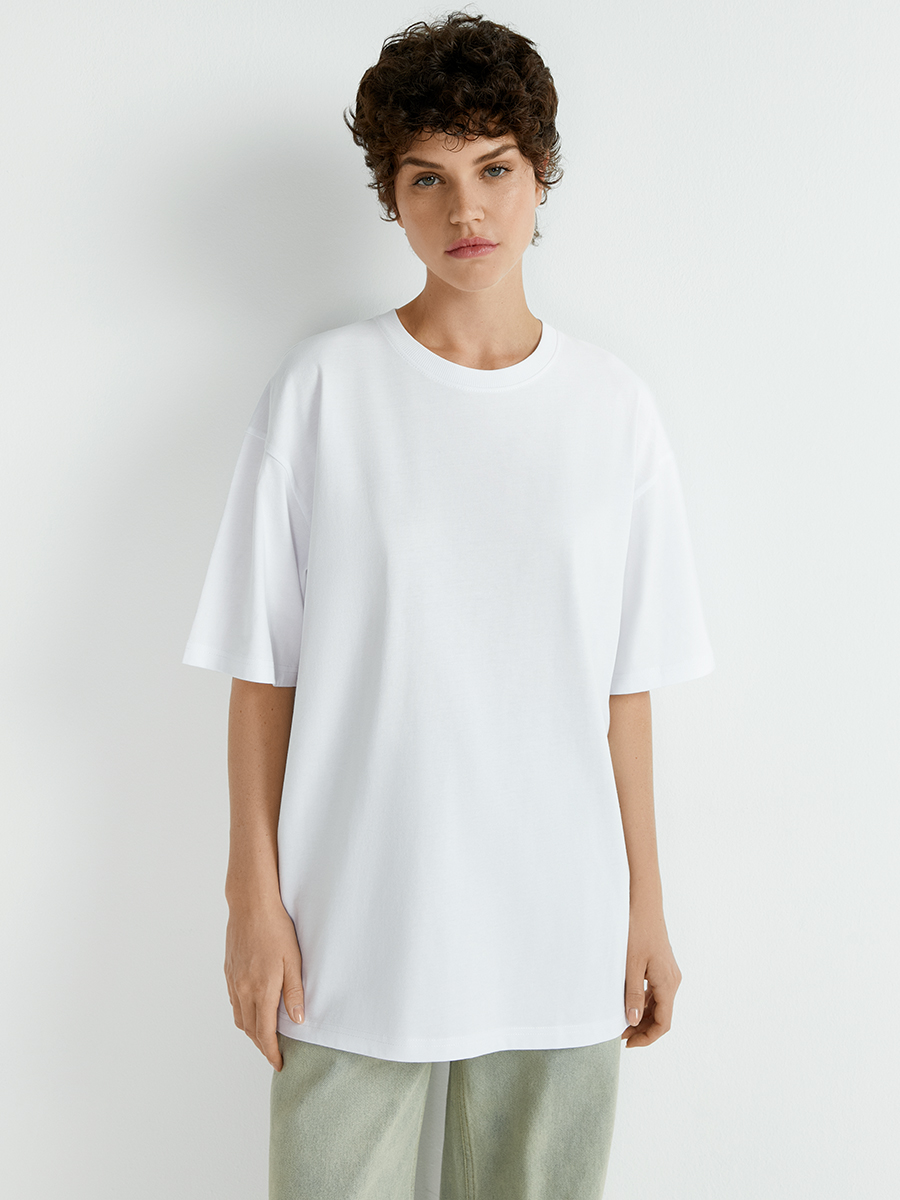 OmT_D1302 Футболка женская OVERSIZE, CO
