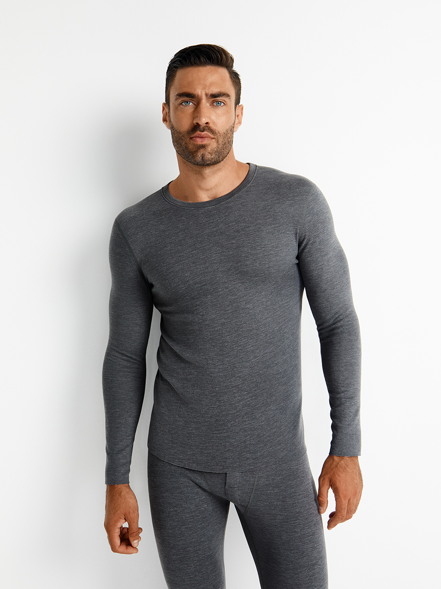 OmU 1613T 3D Лонгслив мужской "Термо"