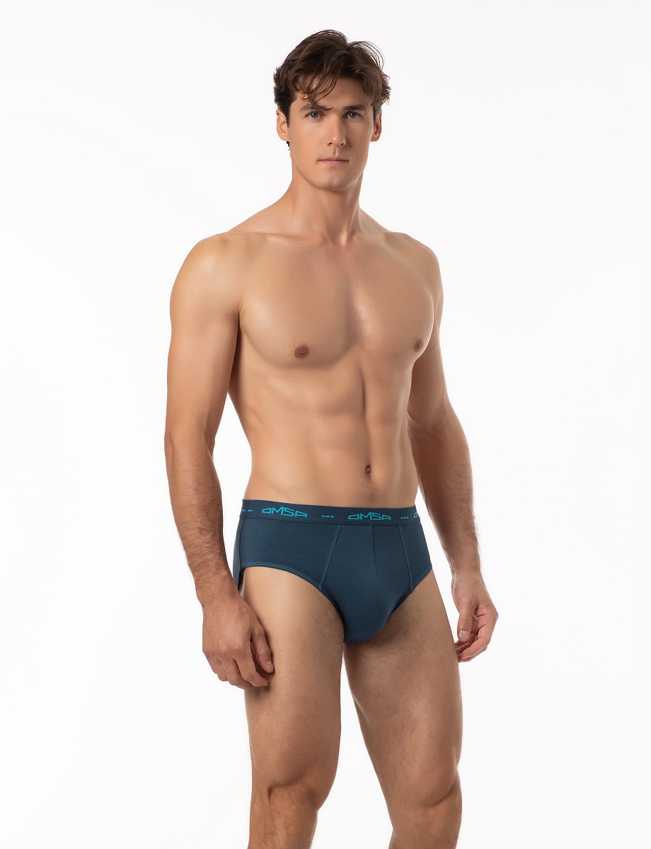 OmA 2823 Слипы мужские с открытой резинкой, CO