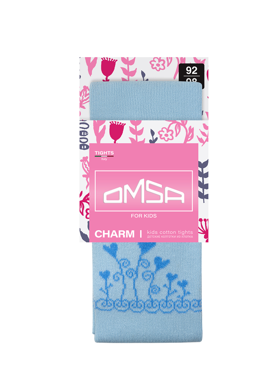 OMSA kids Collant  12Р21-2 с рисунком (бабочки)