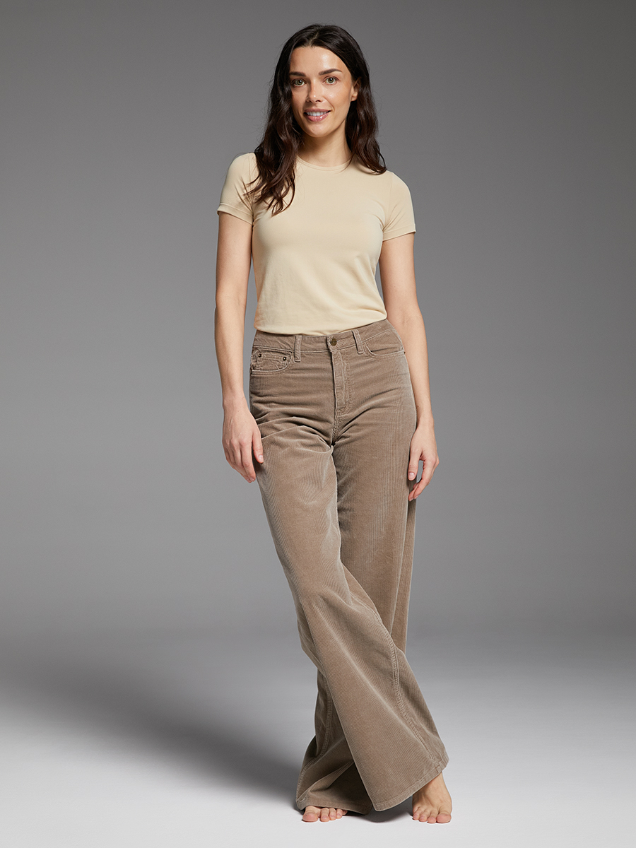 OmD 150 WIDE LEG Брюки вельвет жен.