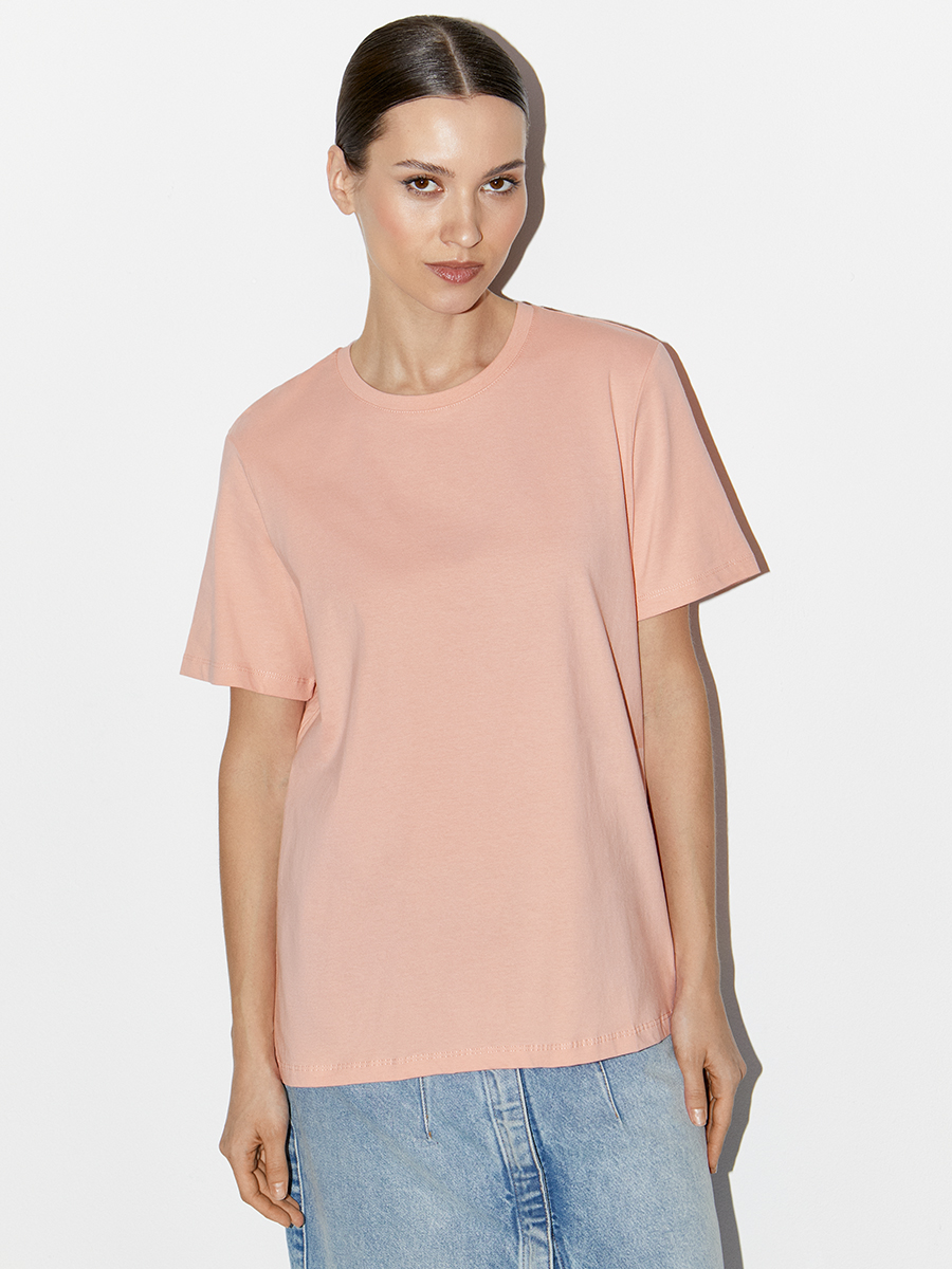 OmT_D1202 Футболка женская прямая, CO