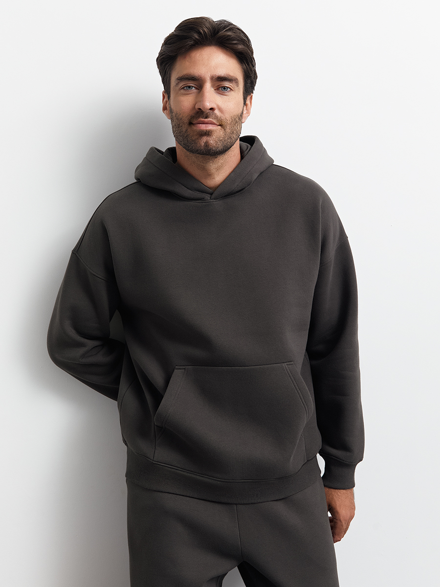 OmU 2045С Худи муж. OVERSIZE утепленное, CO+PE