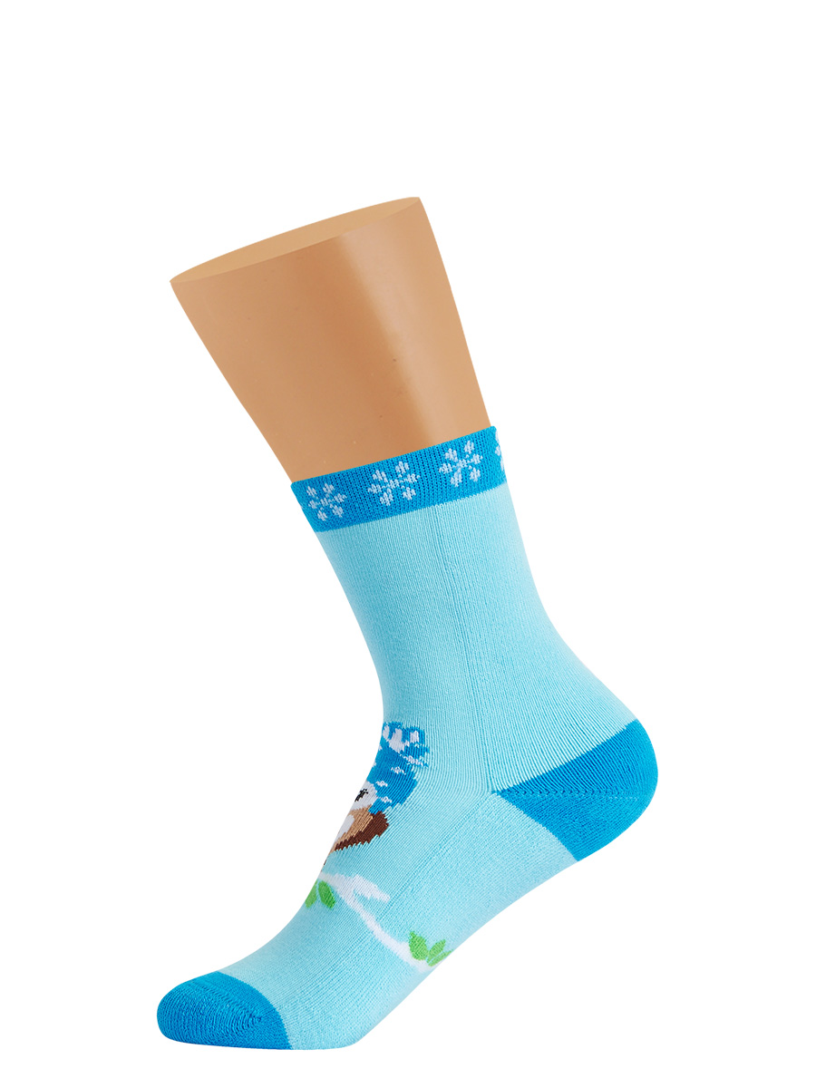 OMSA kids   Calzino 21P64 плюш по стопе (совы)