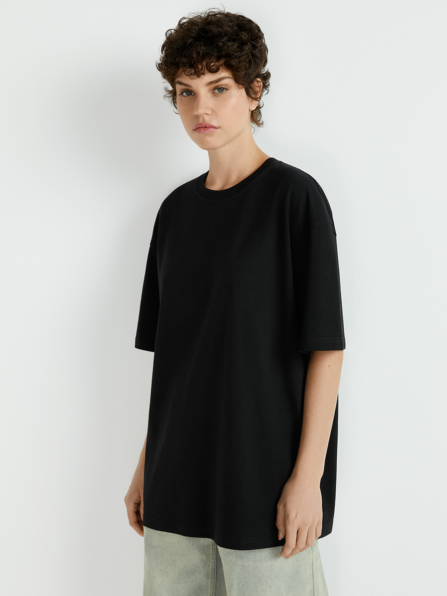 OmT_D1302 Футболка женская OVERSIZE, CO